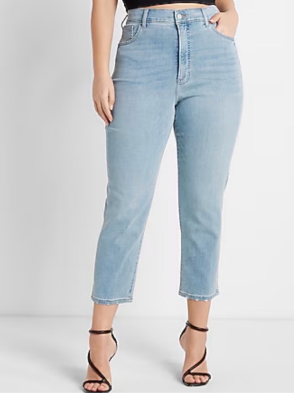 Express Mom Super High Rise Jeans